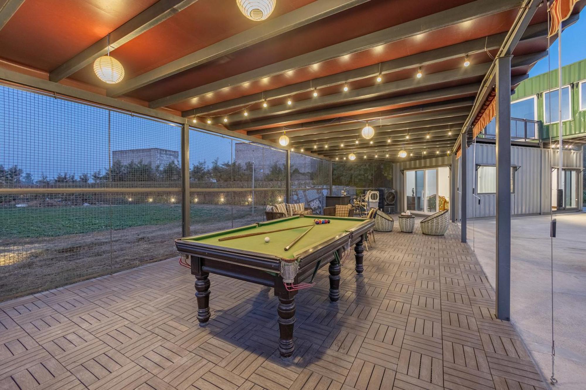 Villa Elivaas Hidden Oasis 4Bhk With Pool, Mud House & Container House Dhauj Esterno foto